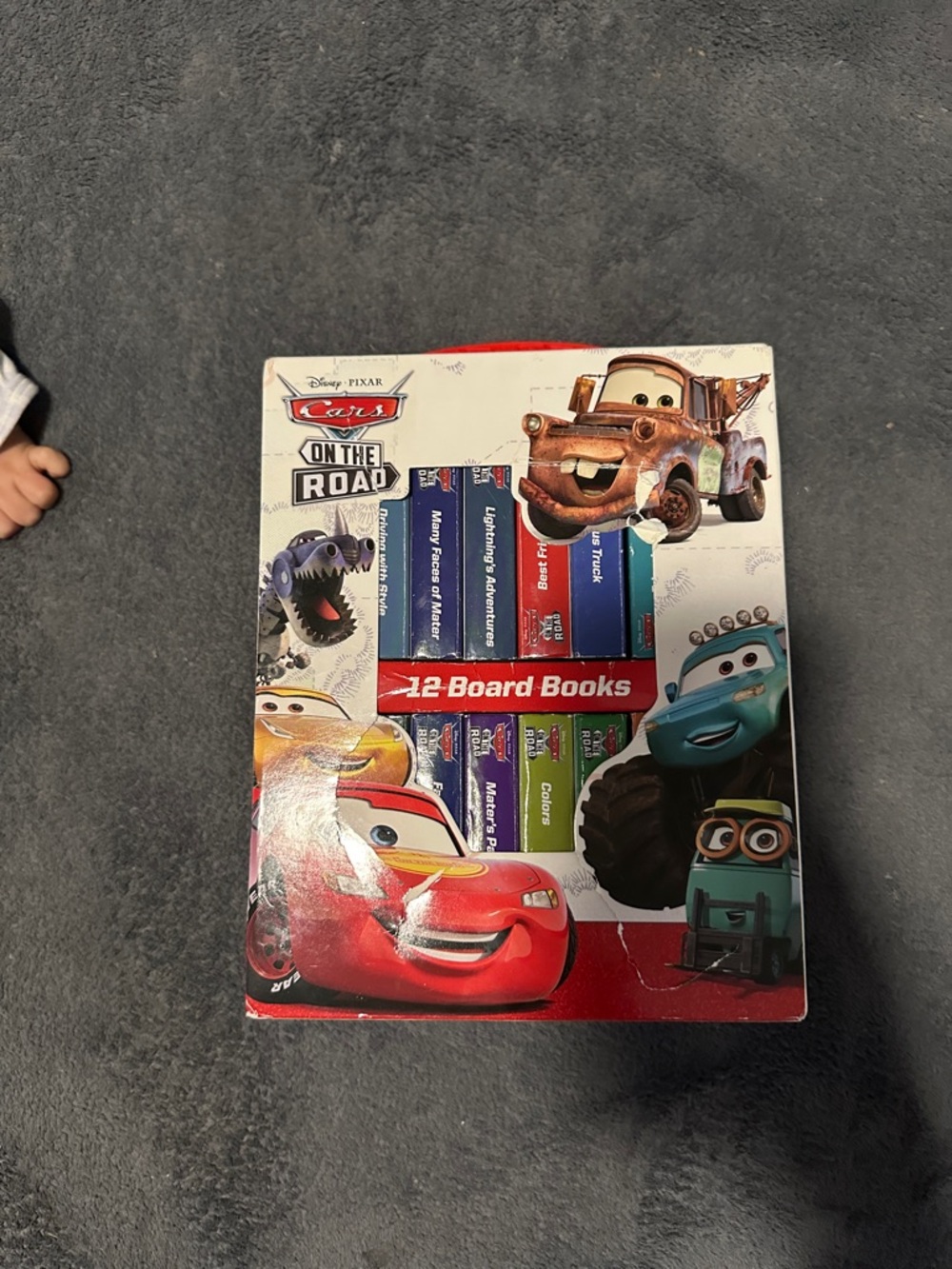 'On The Road' 12-Board Books Set - Red